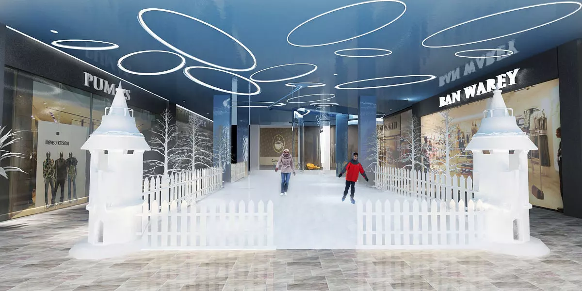 interior lobby 3D model_0