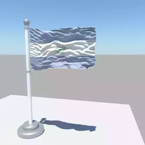 Republic of El Salvador flag