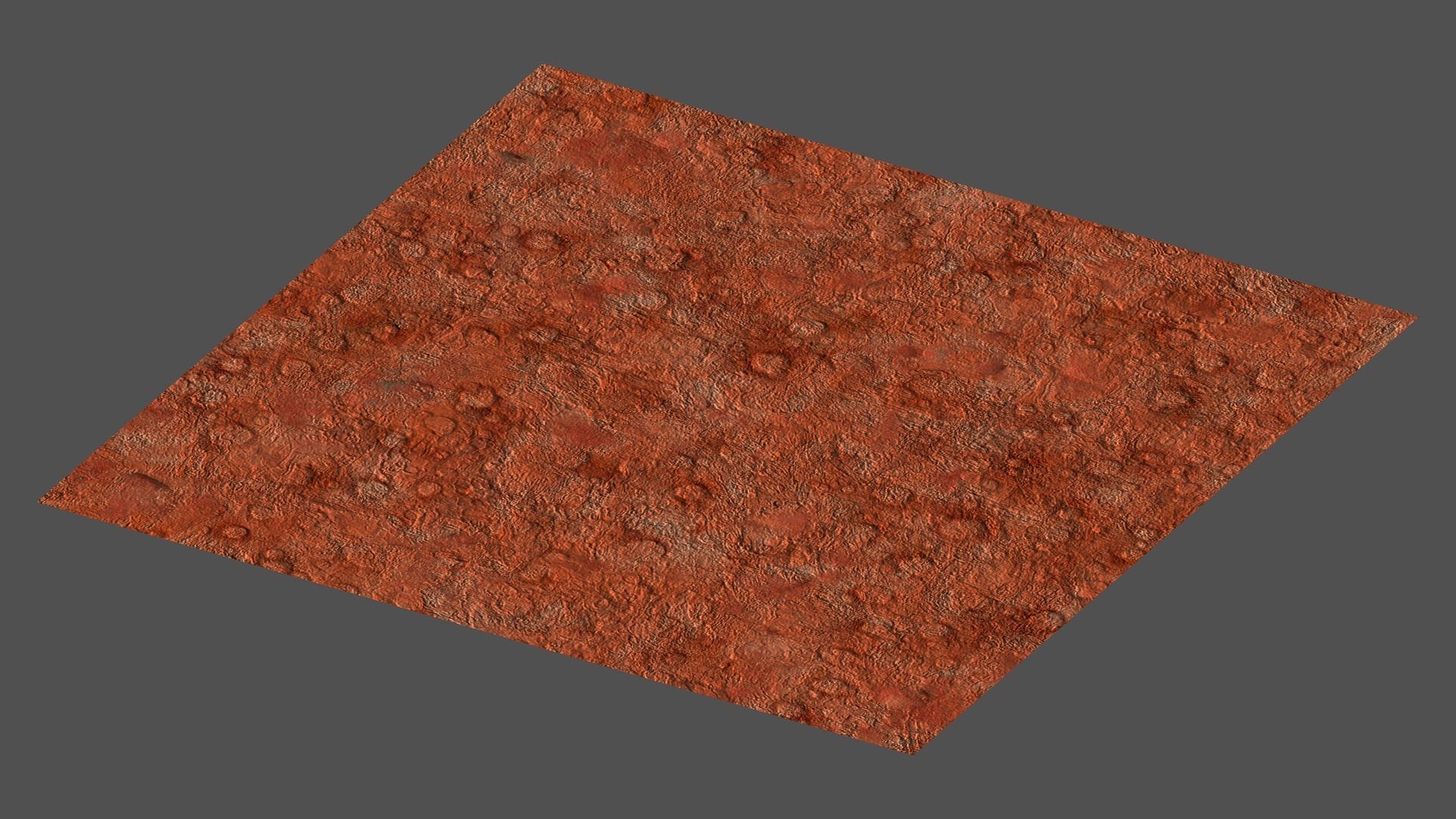 Stalagmite Set - Red Rock 3D model_12