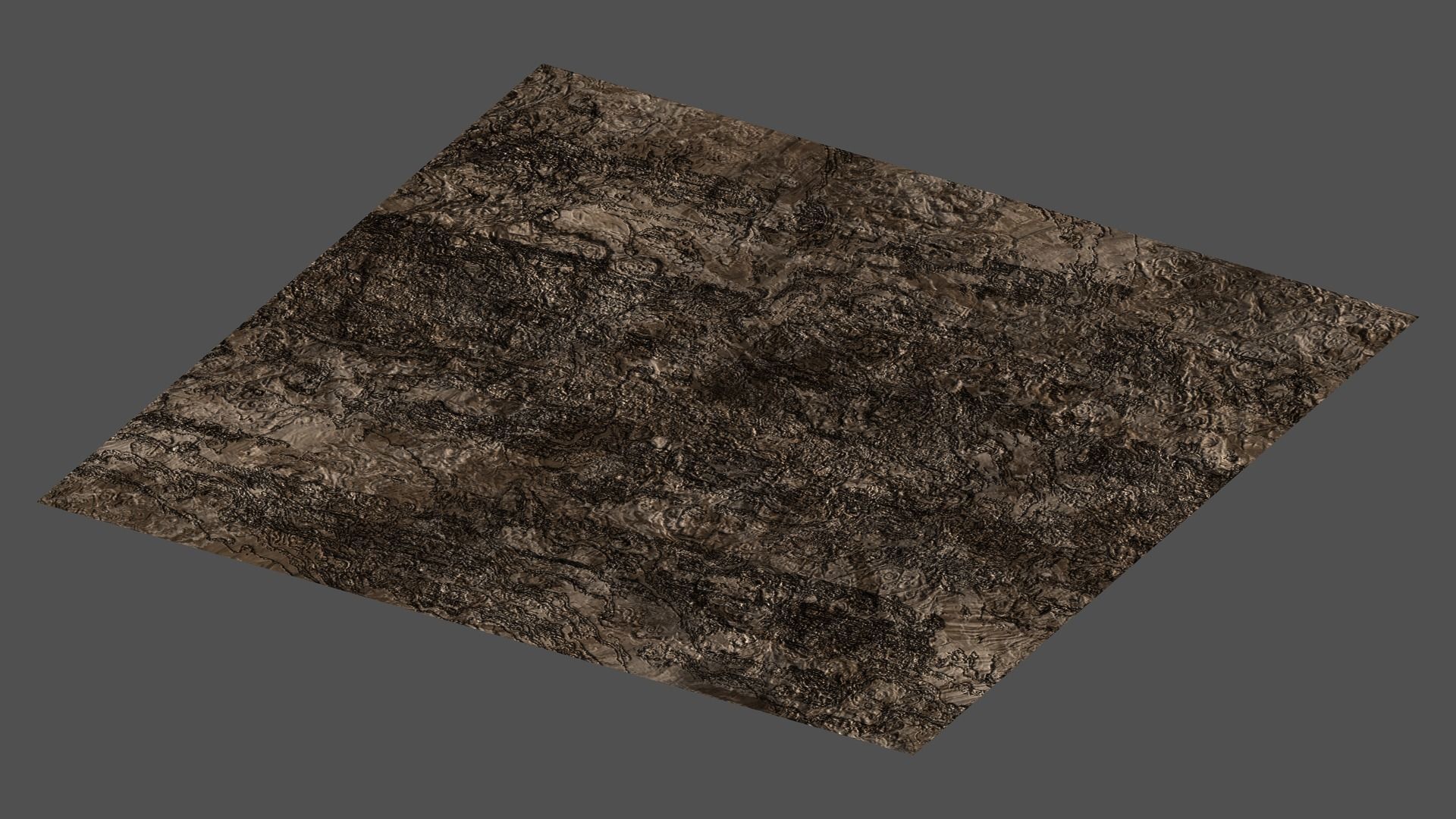 Stalagmite Set - Red Rock 3D model_9