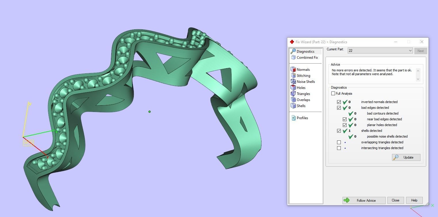 MH RINGS N14 3D print model_10