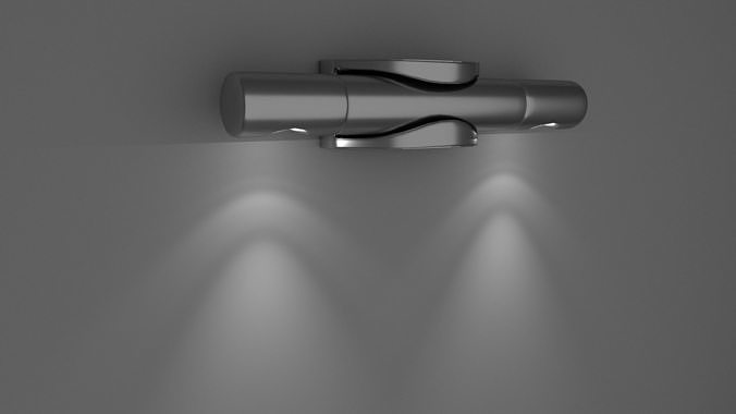 Wall lamp 3D model