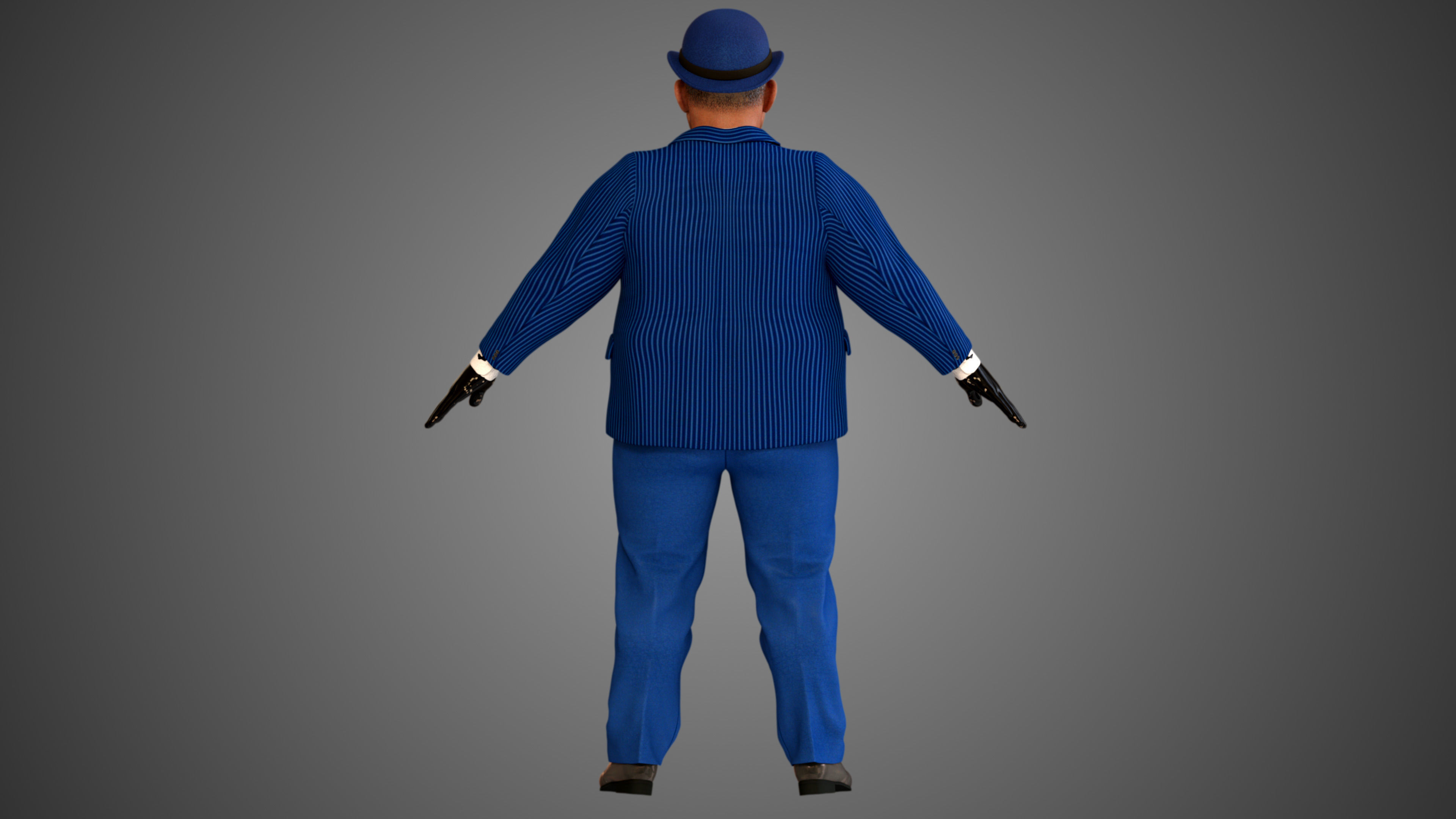 Hercules Poirot 3D model_8