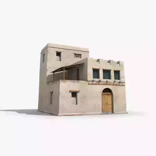 Arab x27 Low-poly 3D model
