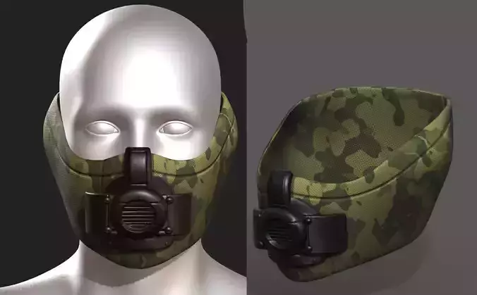Gas mask protection futuristic technology fantasy human 