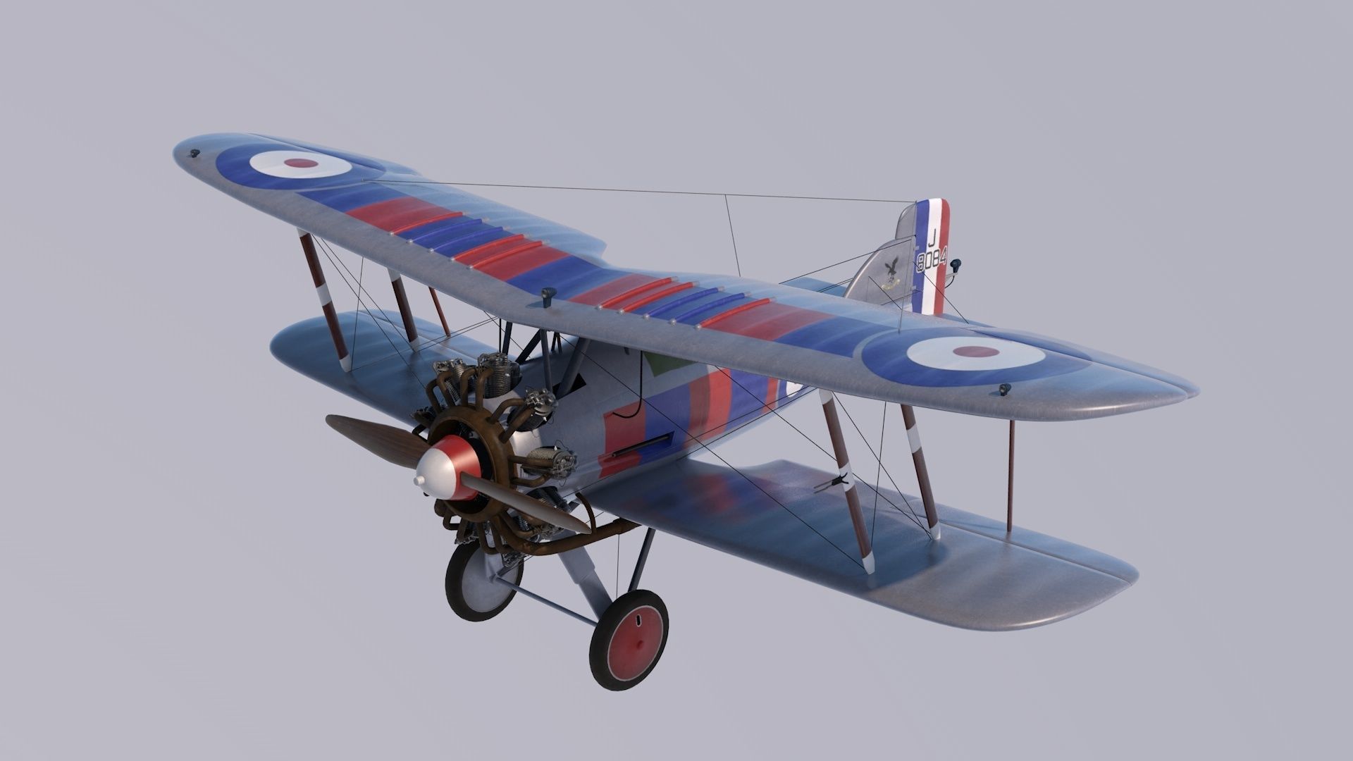 Gloster Gamecock free 3D model CGTrader