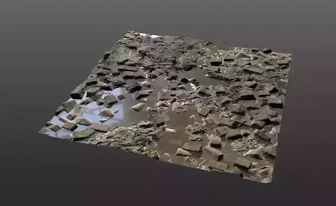 Rubble Pbr Textures  Texture