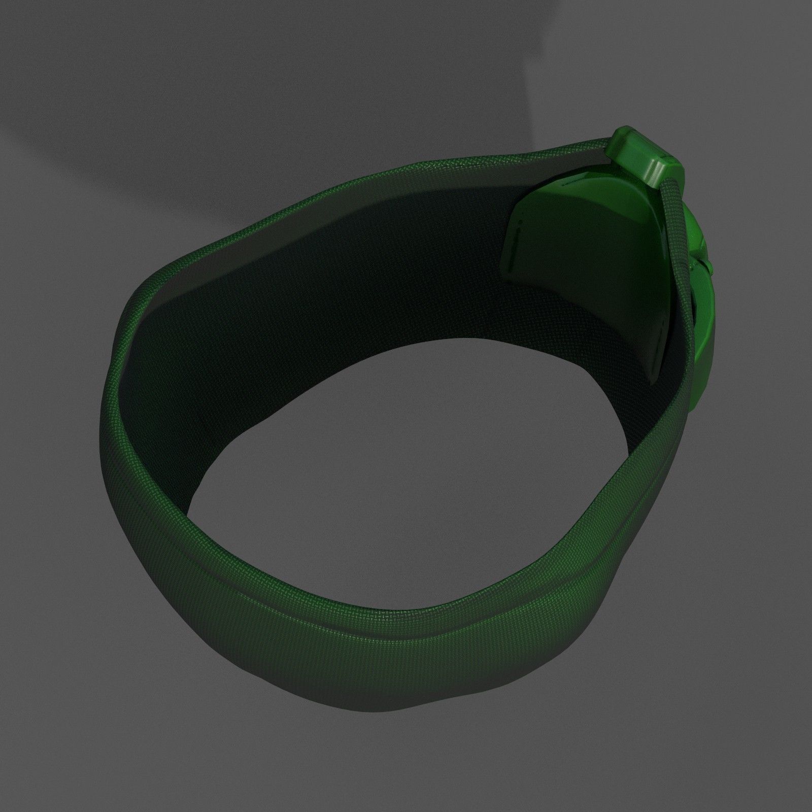 Gas mask respirator scifi futuristic 3d model Low-poly 3D model_9