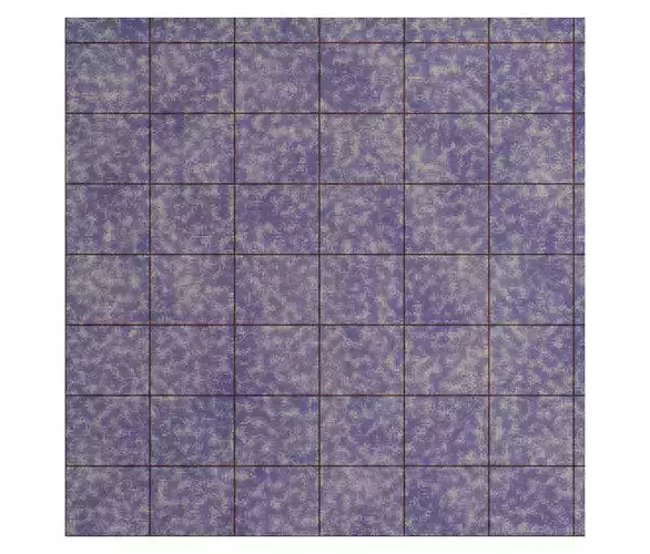 blue floor tile