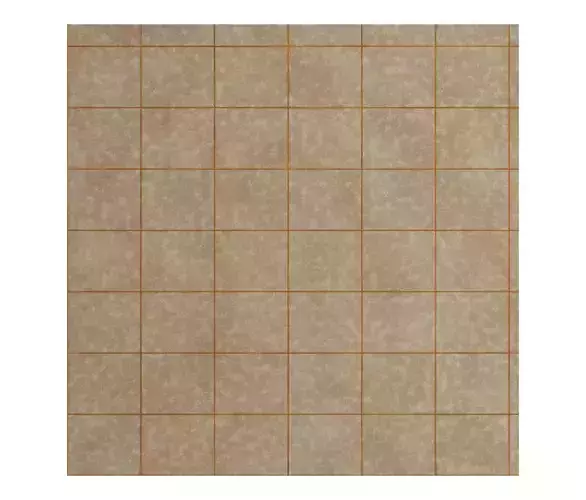 orange floor tile