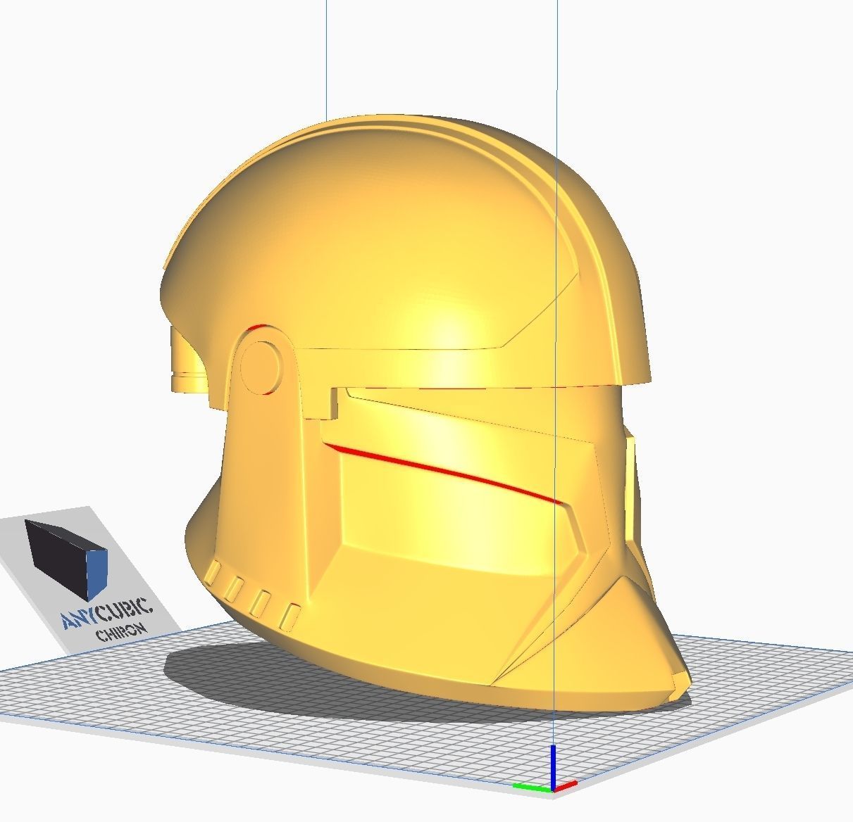 Star Wars TCW Clone Pilot Trooper Phase 1 Helmet Cosplay 3D print model_5