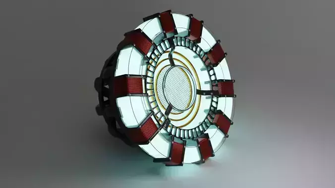 Ironmans Arc Fusion Reactor 3D model