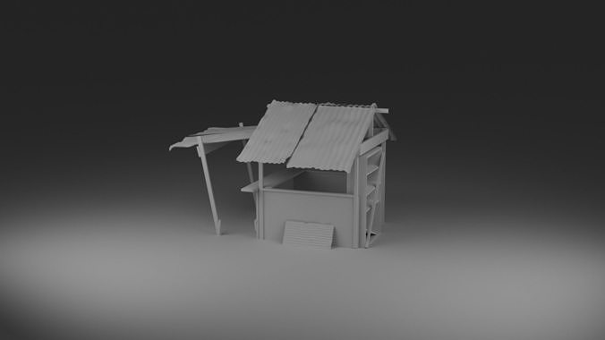Vendor Shack 3D model