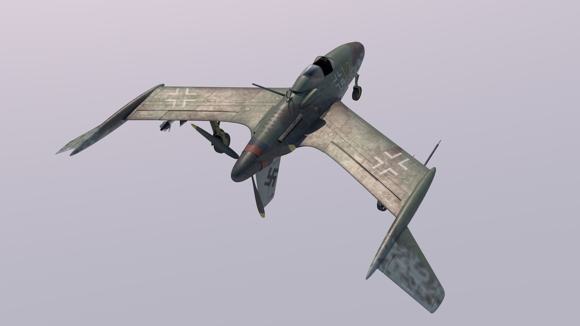 Blohm und Voss P208 3D model_2