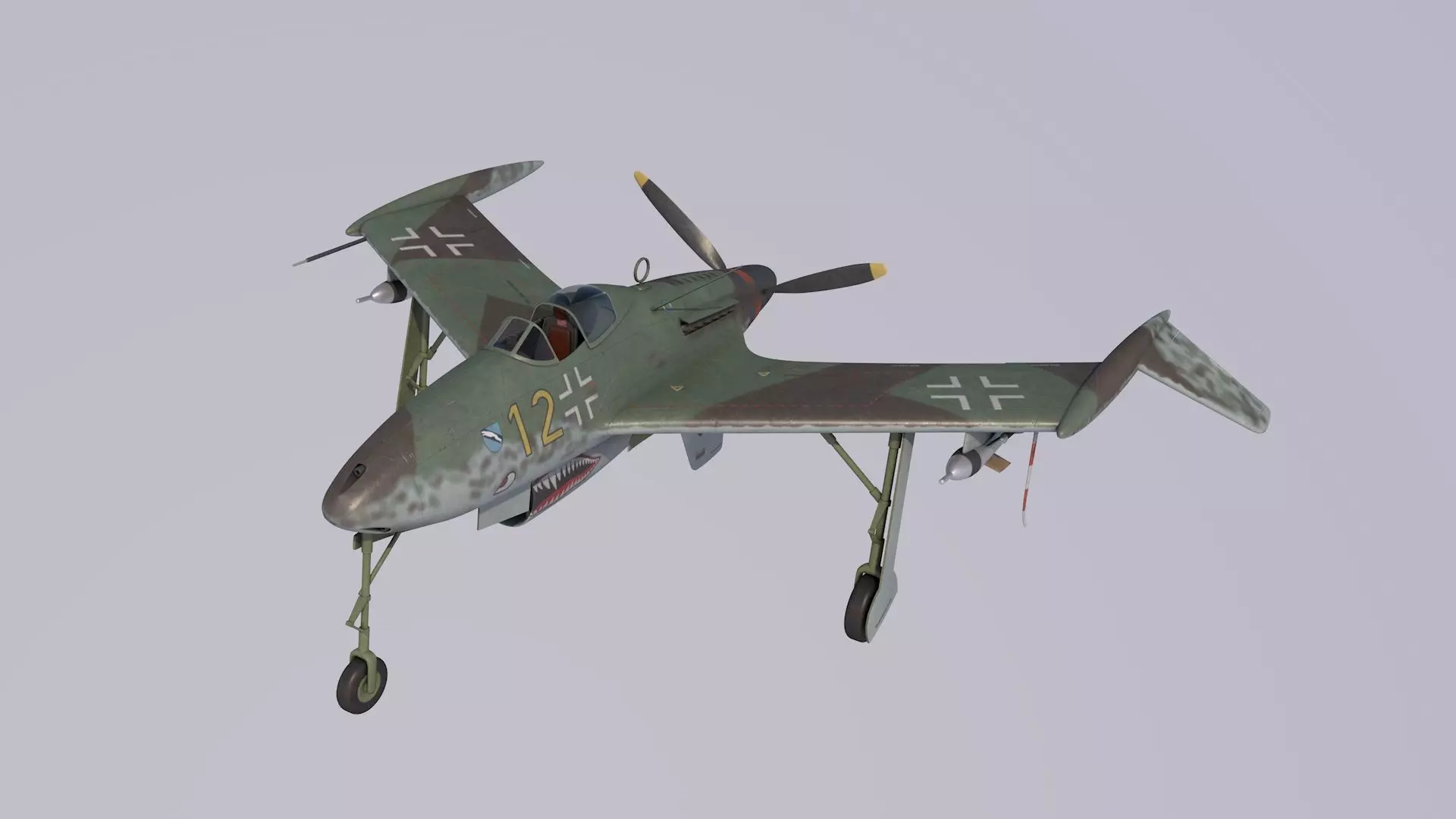 Blohm und Voss P208 3D model_0