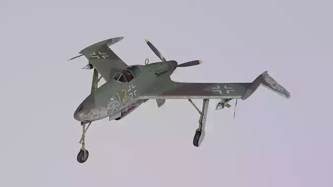 Blohm und Voss P208 3D model