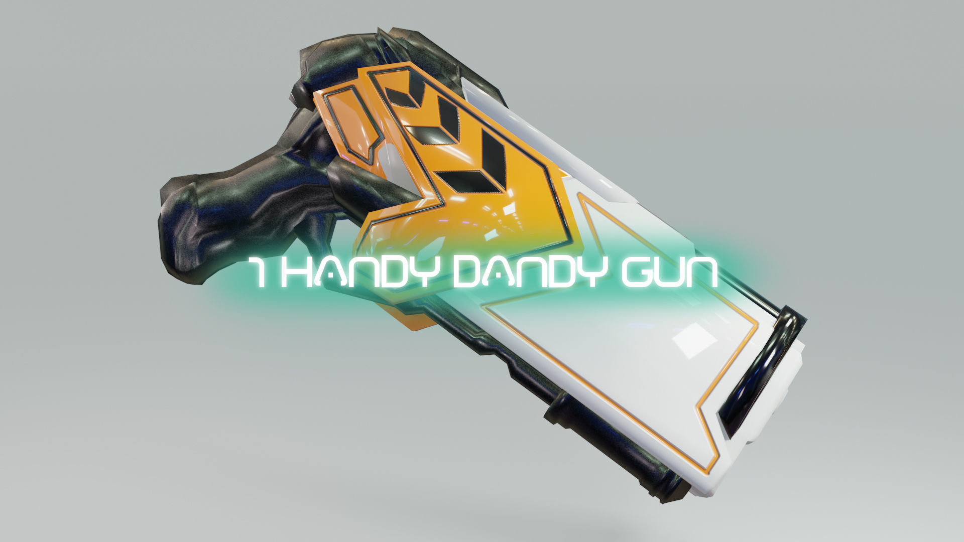 Low Poly - Cyborg Zodiac Theme - Capricorn Low-poly 3D model_7