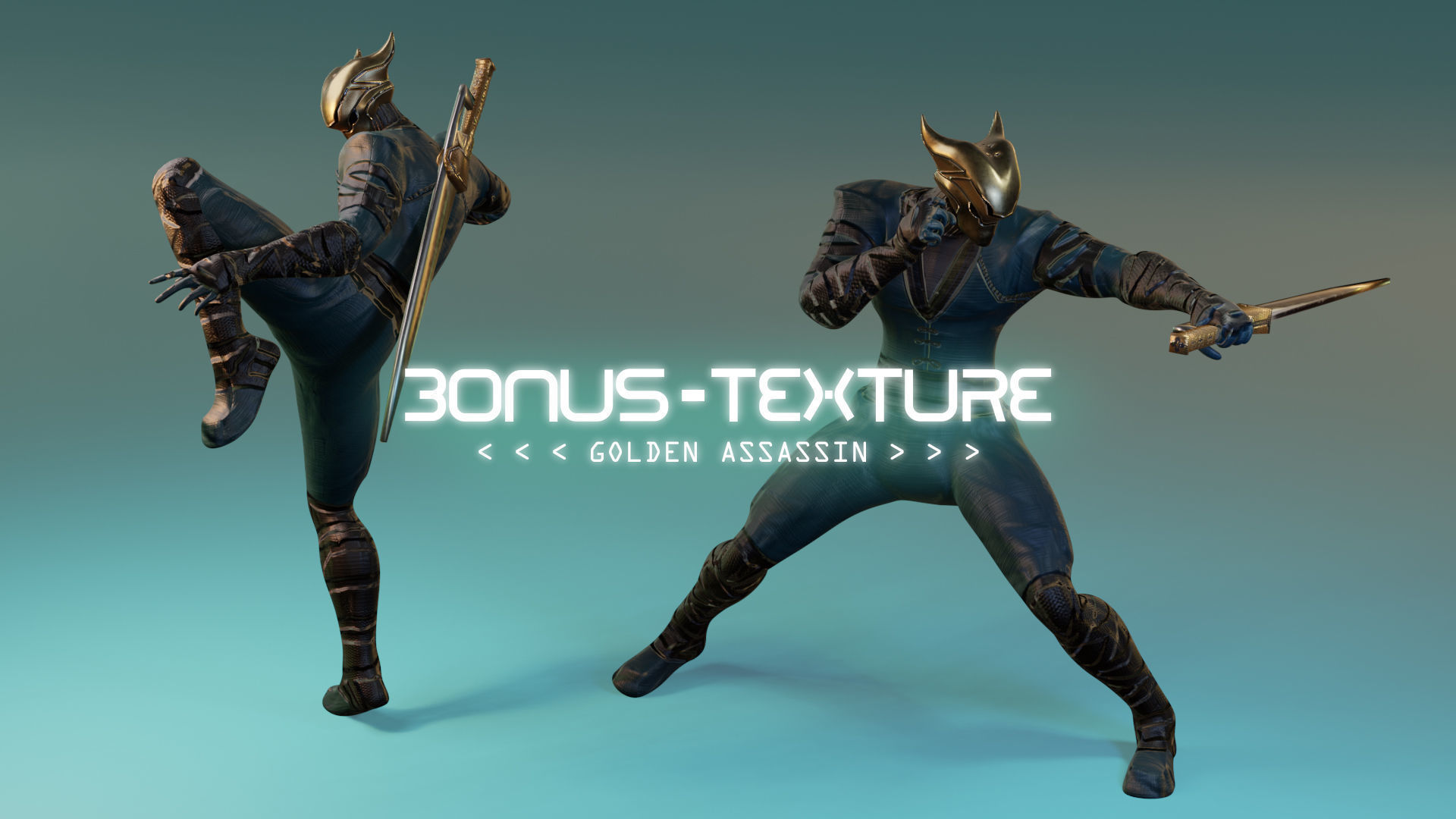 Low Poly - Cyborg Zodiac Theme - Capricorn Low-poly 3D model_11