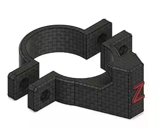 Porte Casque Zero 10X 3D model