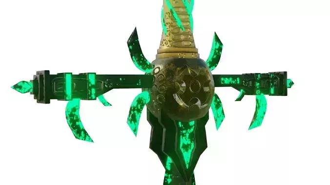 Sci-fi sword for a super villain 2K textures