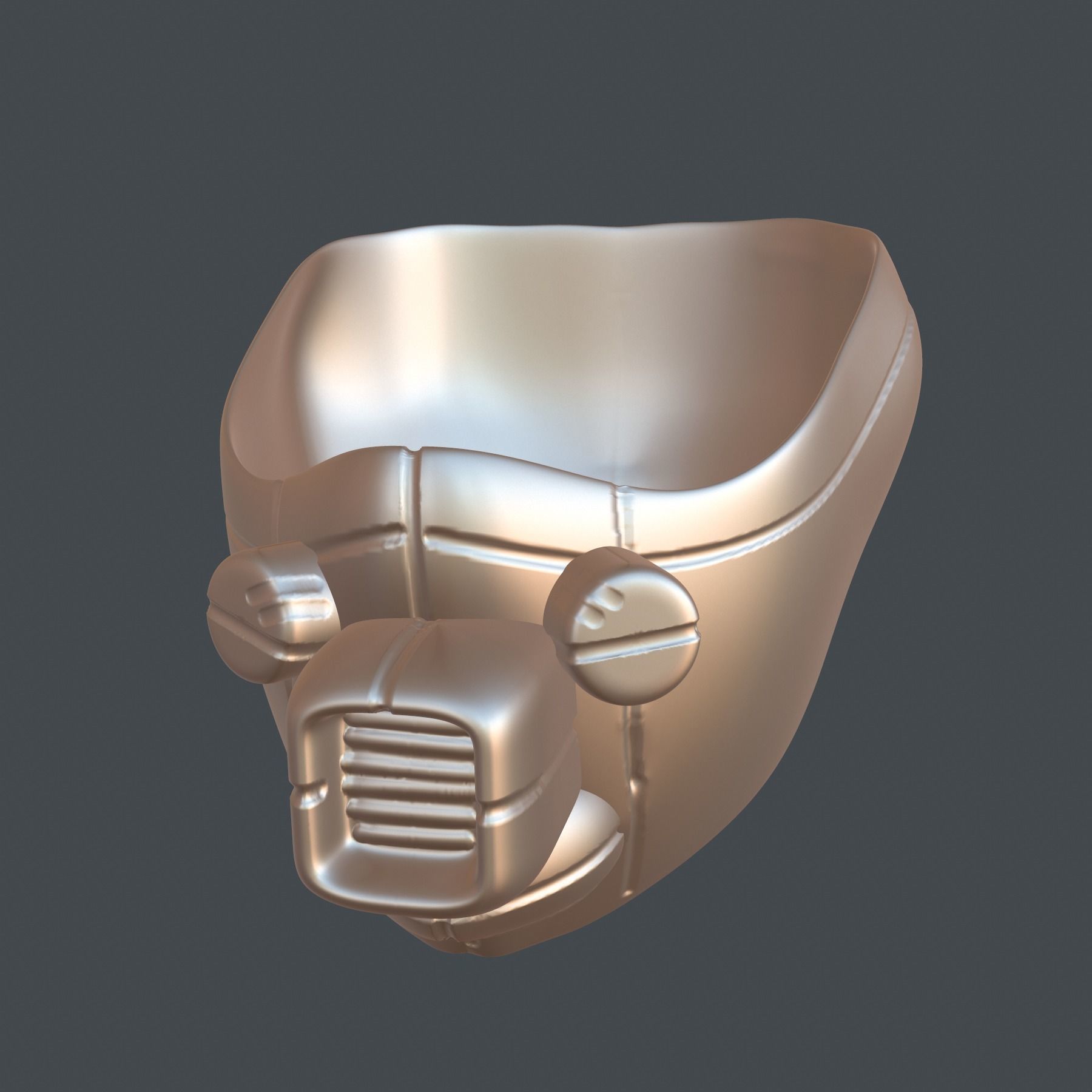 gas mask helmet scifi high poly sculpt 3d printable ver 7 3D model_6