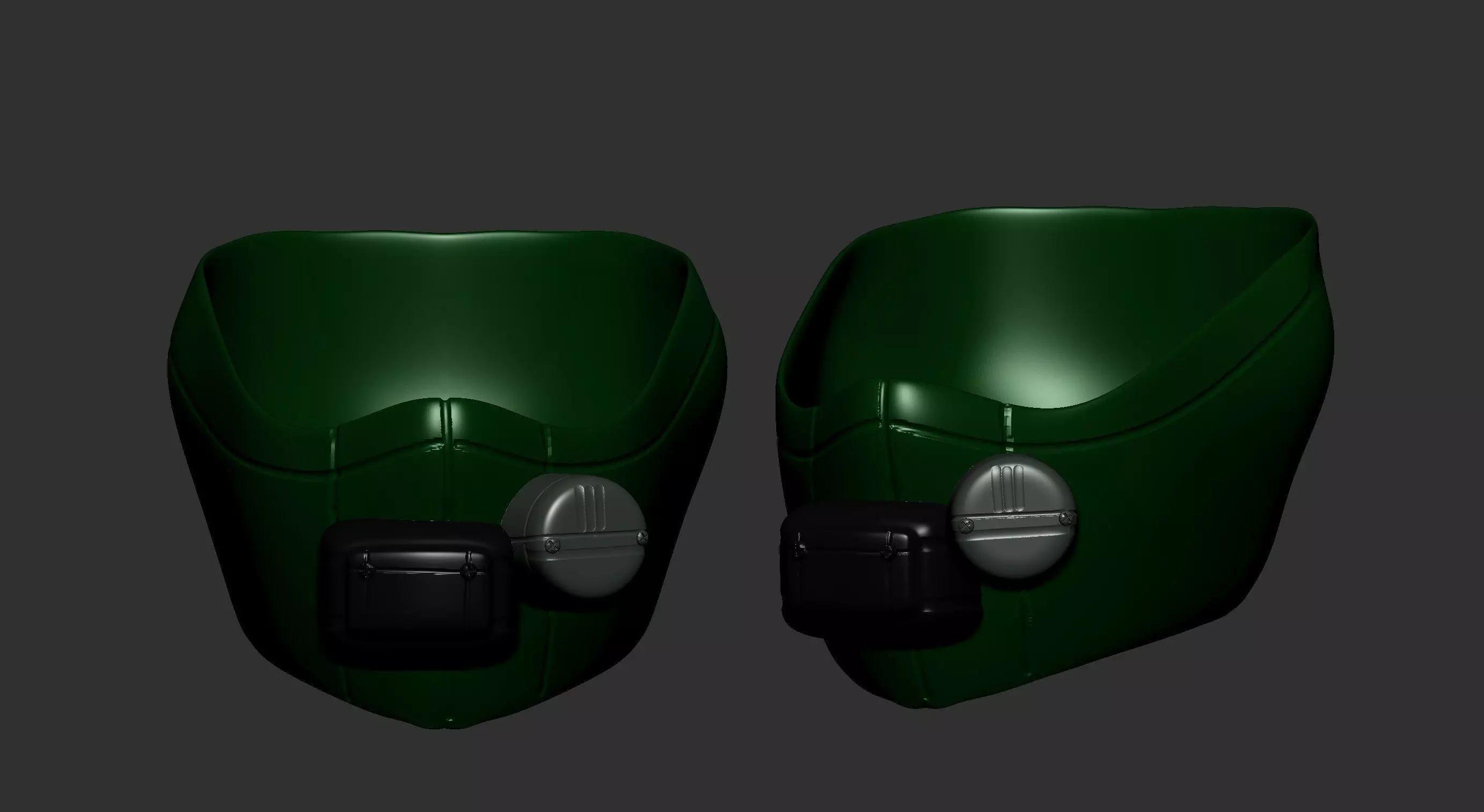 gas mask helmet scifi high poly sculpt 3d printable ver 3 3D model_0