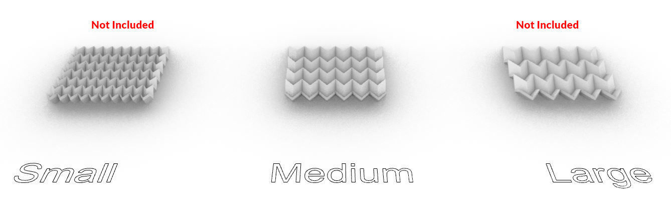 Geometric Square Coaster - Medium Pattern 3D print model_10