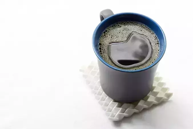 Geometric Square Coaster - Small Pattern