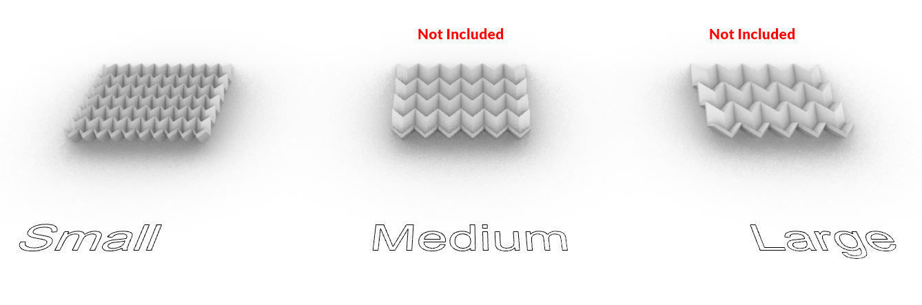 Geometric Square Coaster - Small Pattern 3D print model_7