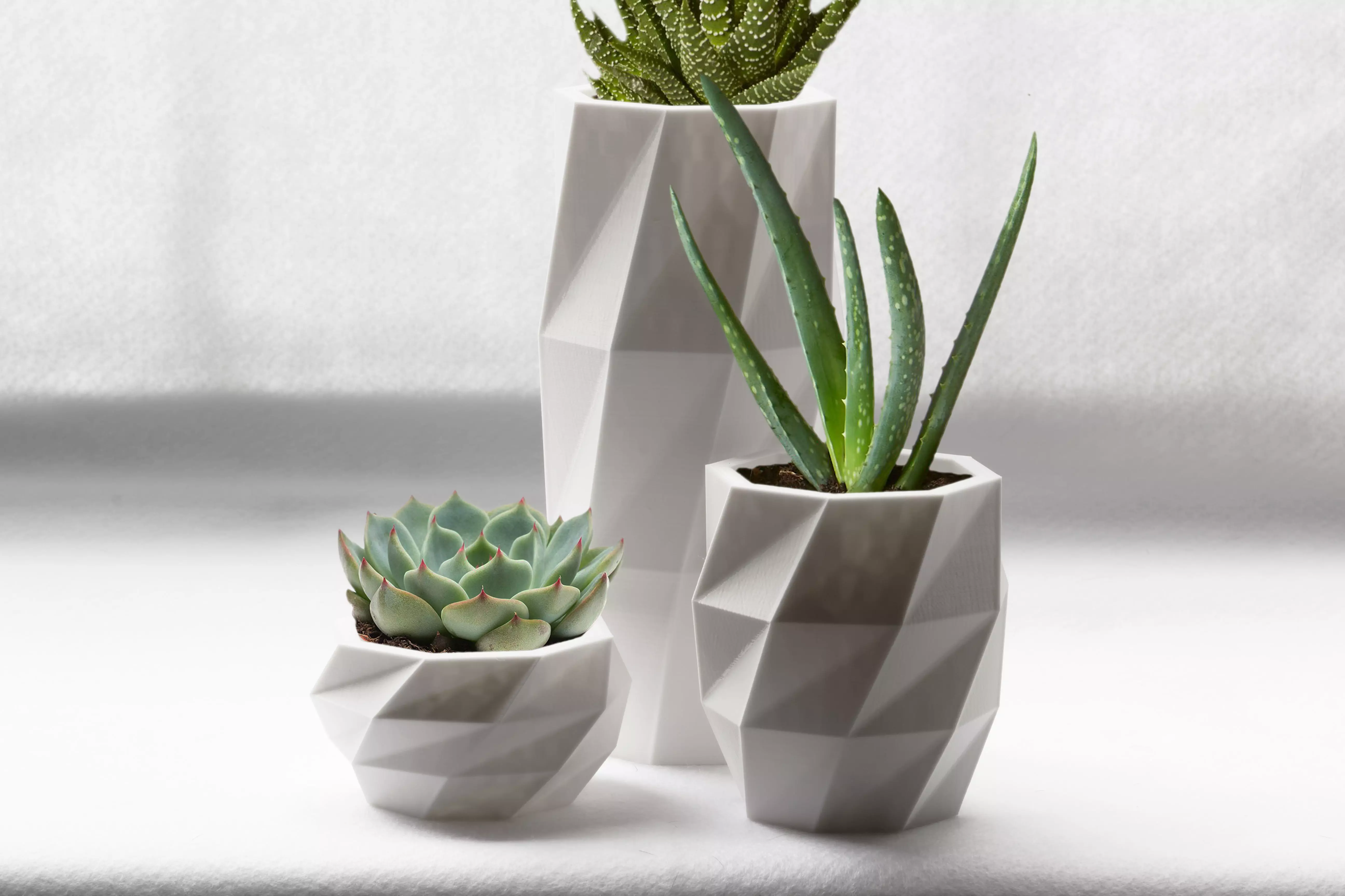 Geometric Planters - Type 1 3D print model_0