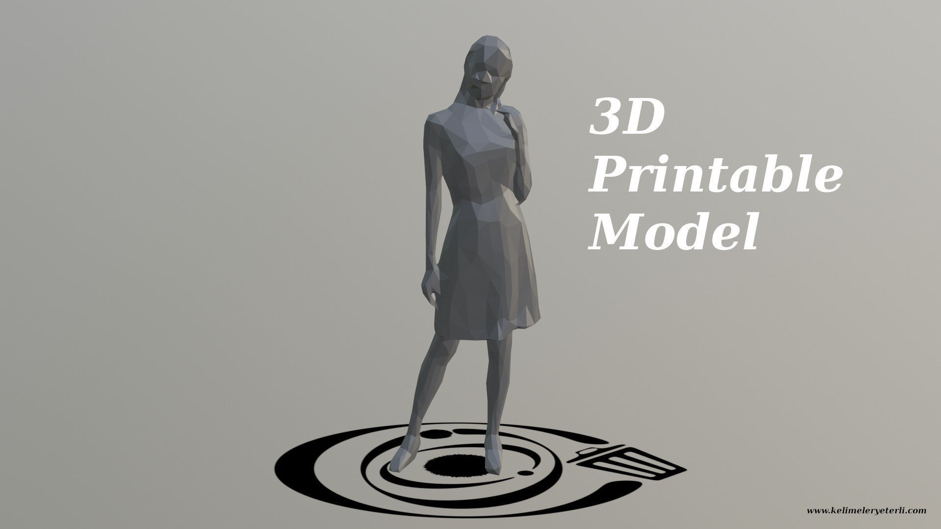 Human 050 LP R Low-poly 3D model_4