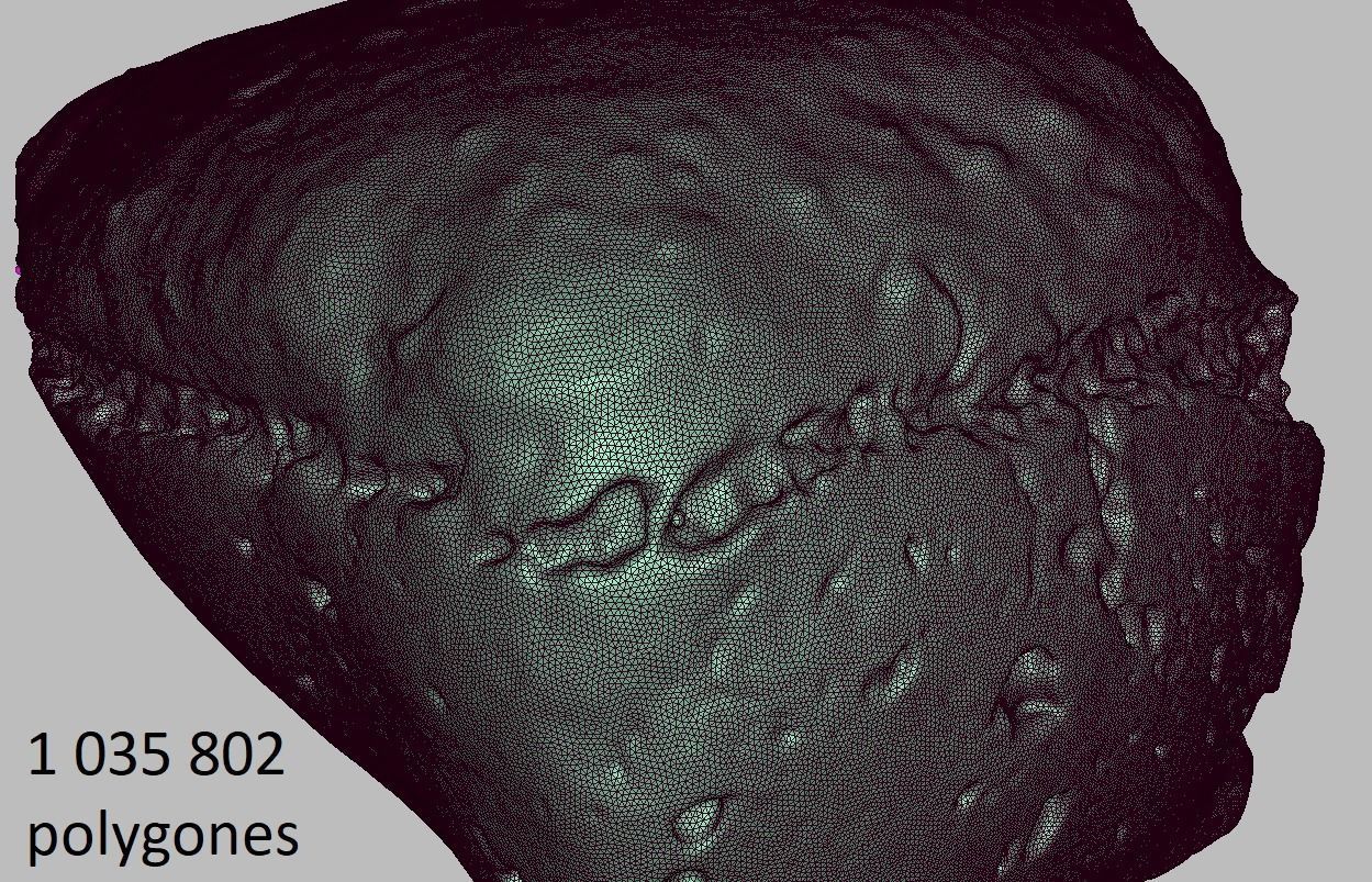 Bread homemade  Low-poly 3D model_11