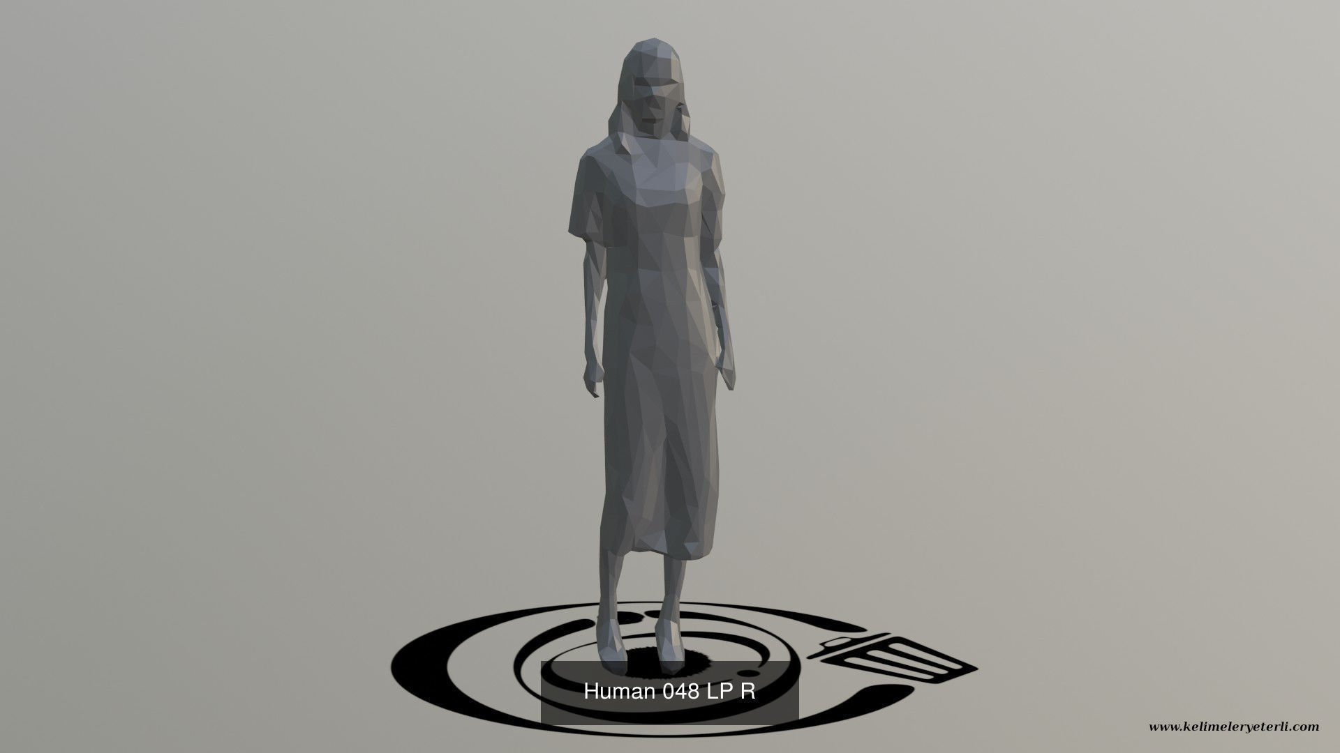 Low Poly People Pack 005 - 10 Pieces R 3D Model Collection_10