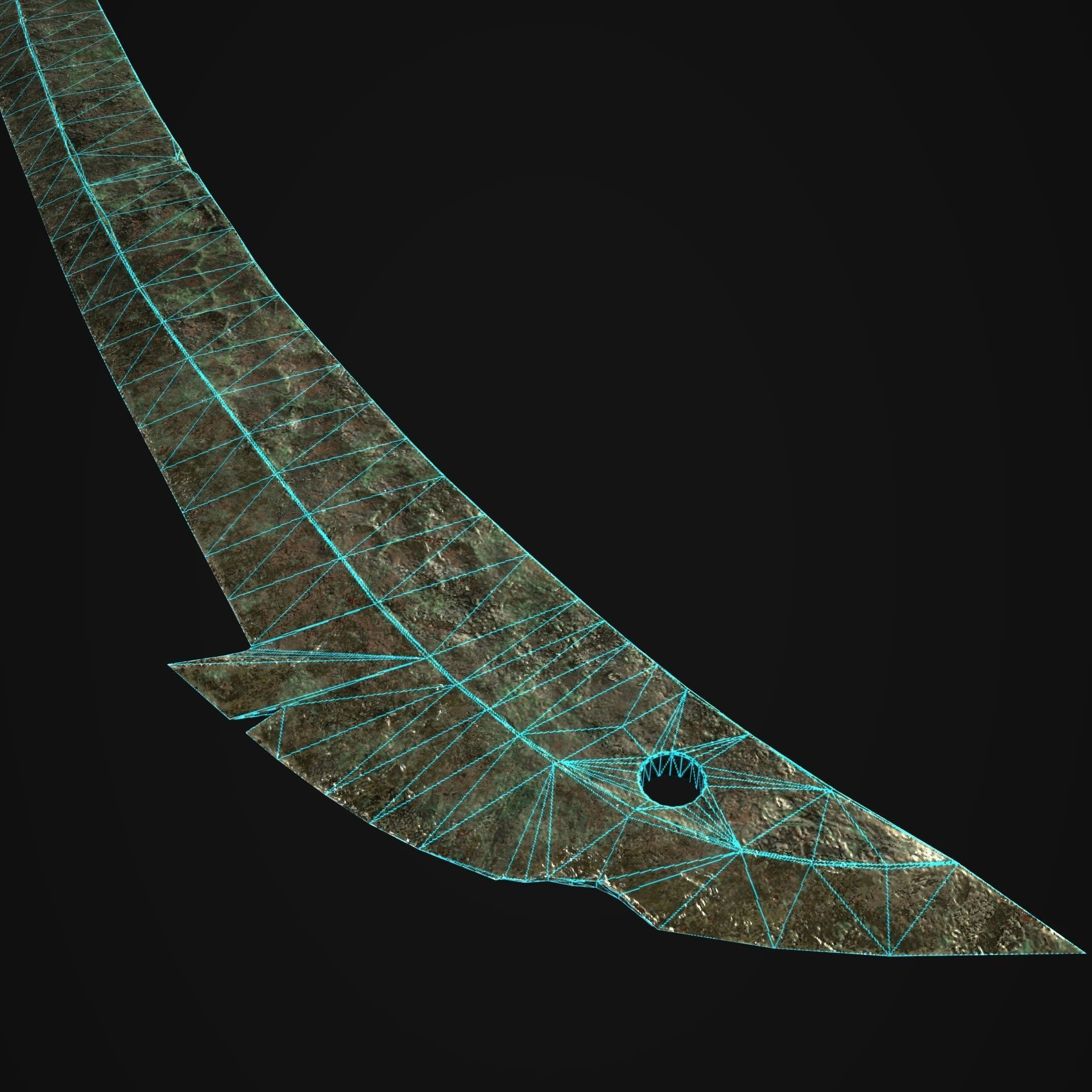 Orc Sword Low-poly 3D model_18