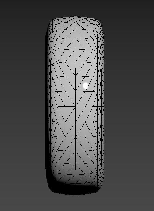 PBR Textured Low Poly Dirty Tire Game Ready Asset 3D Model Low-poly 3D model_11