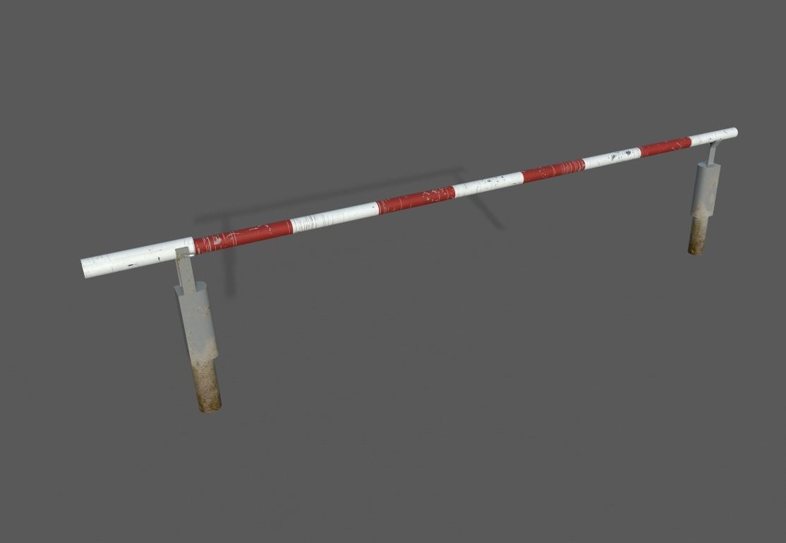 Military pack for checkpoints Low-poly 3D model_10