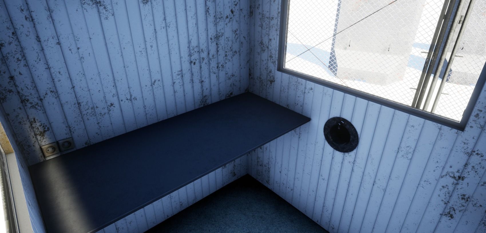 Military pack for checkpoints Low-poly 3D model_3