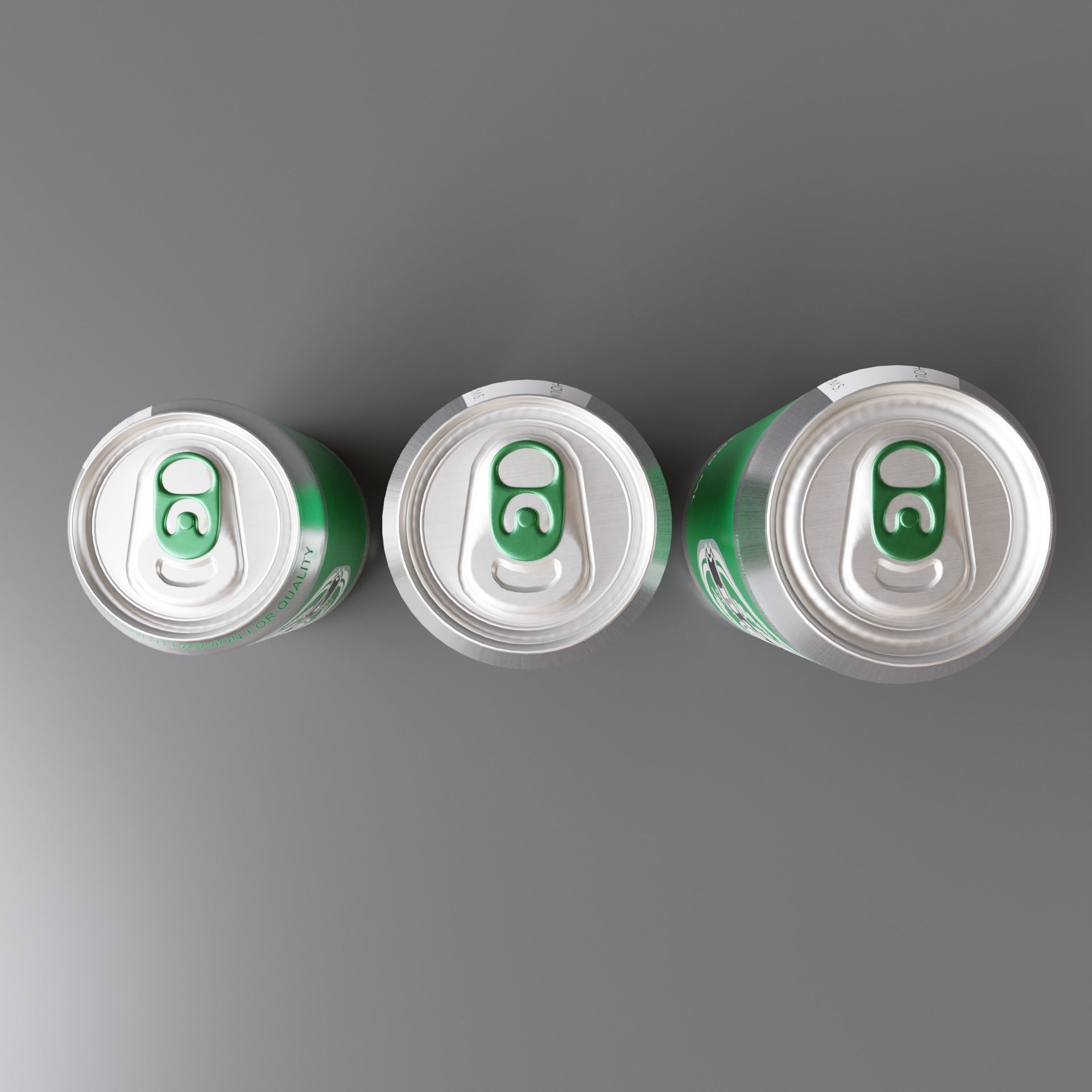 Beer Can Pack 03 3D model_4