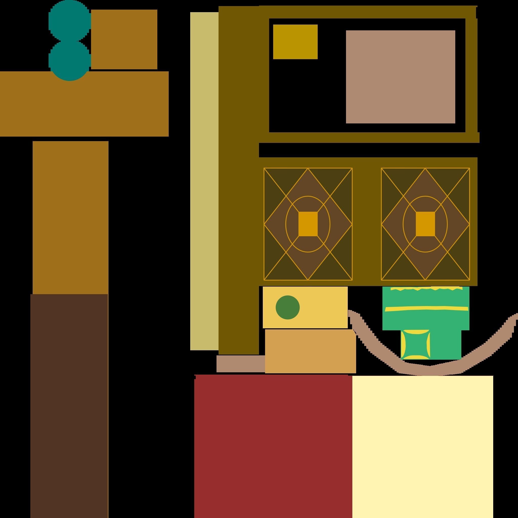 Oliver and Mitey Lowpoly 3D model_10