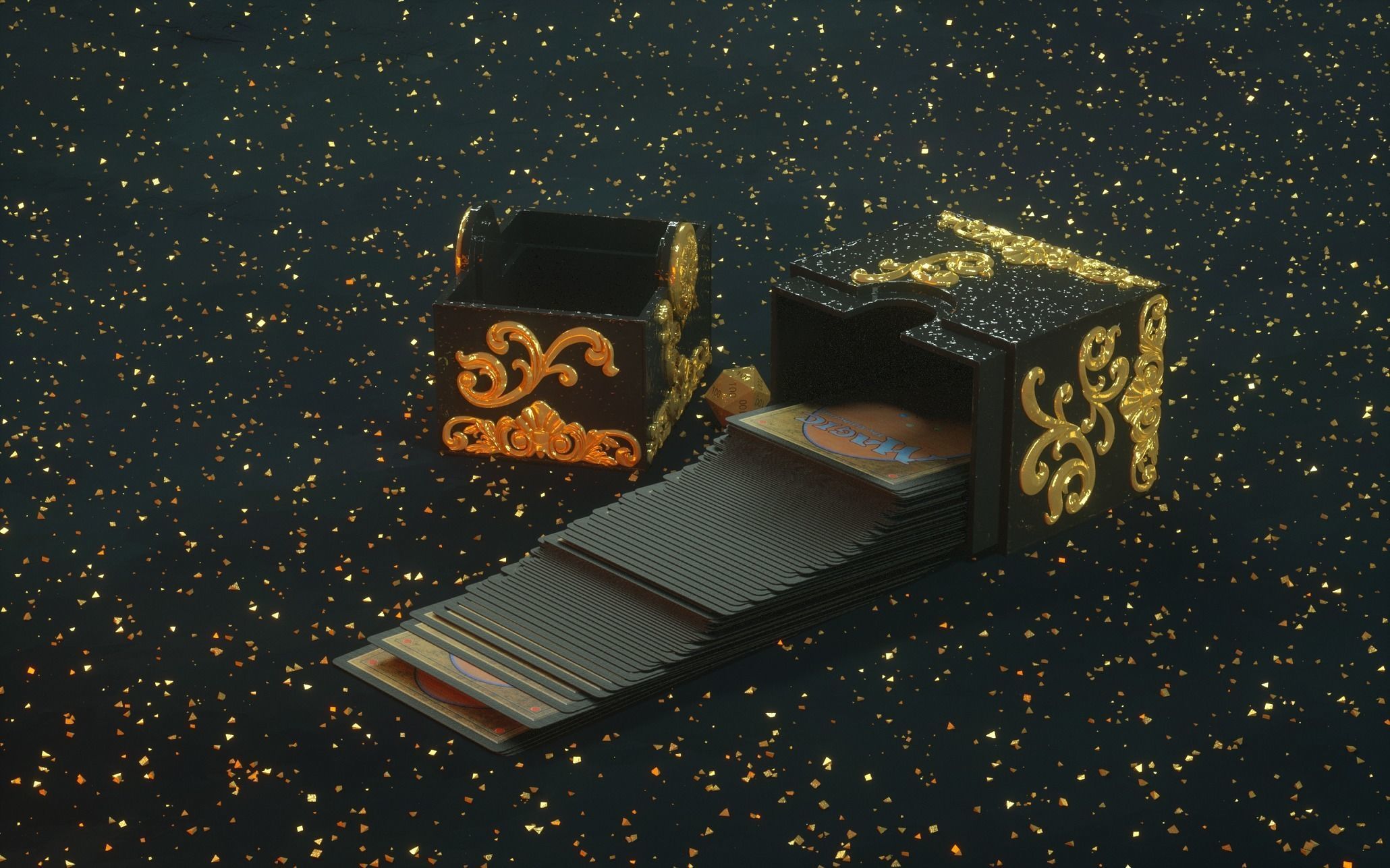 DeckBox Vintage 3D print model_3