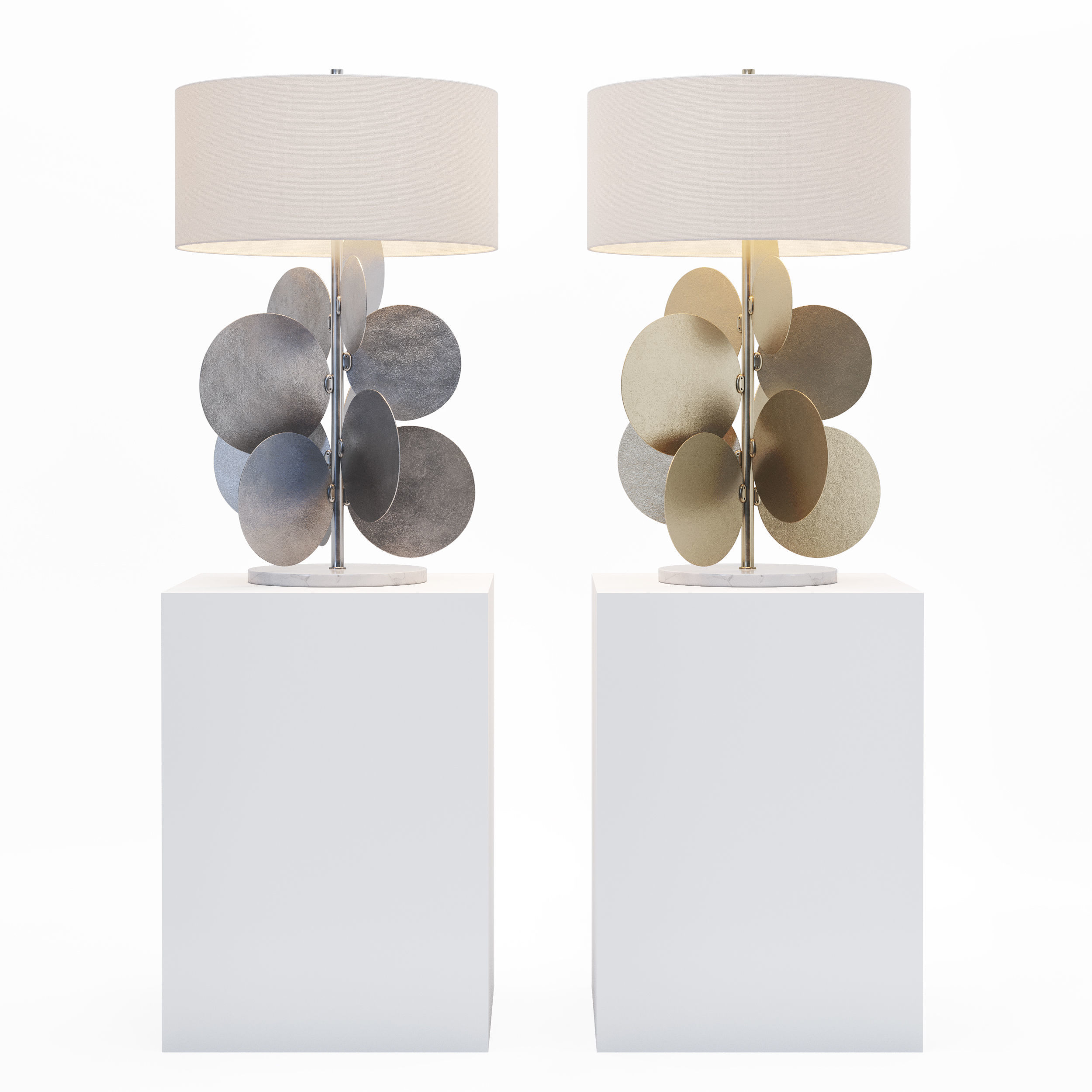 Lampe Pastilles 3D model_10