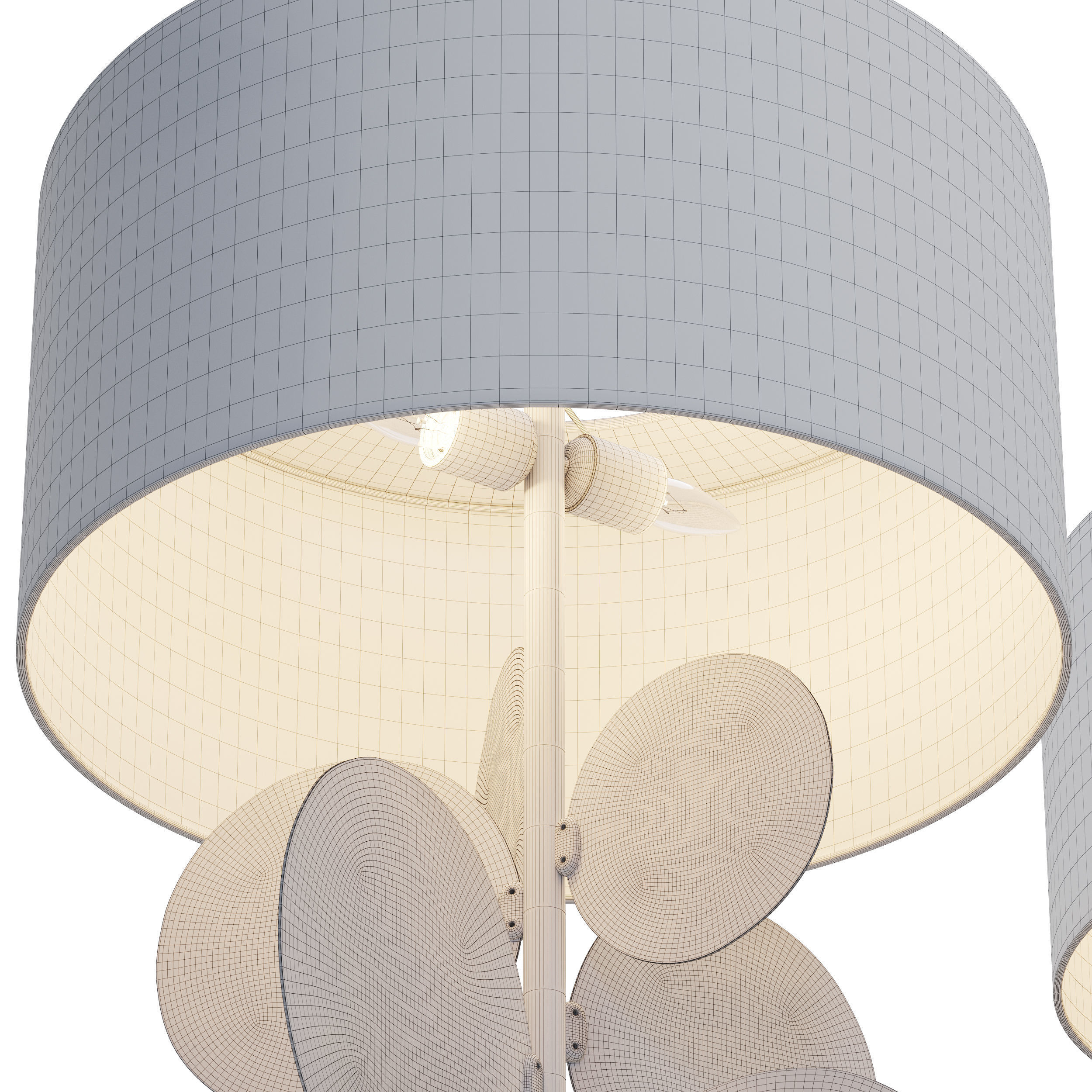 Lampe Pastilles 3D model_9