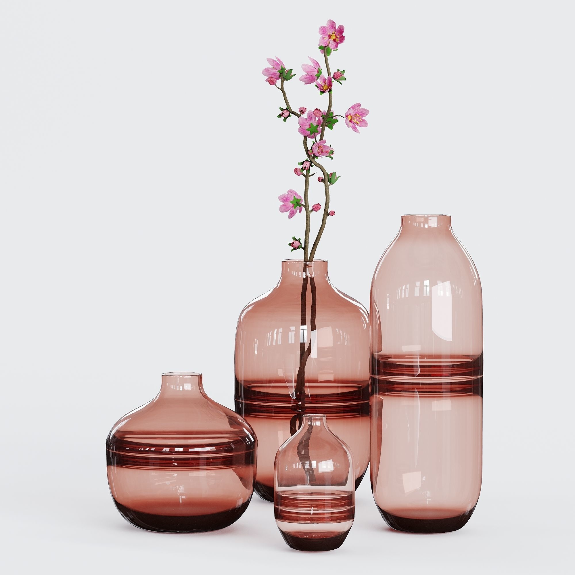 Glass Vase 3D model_1