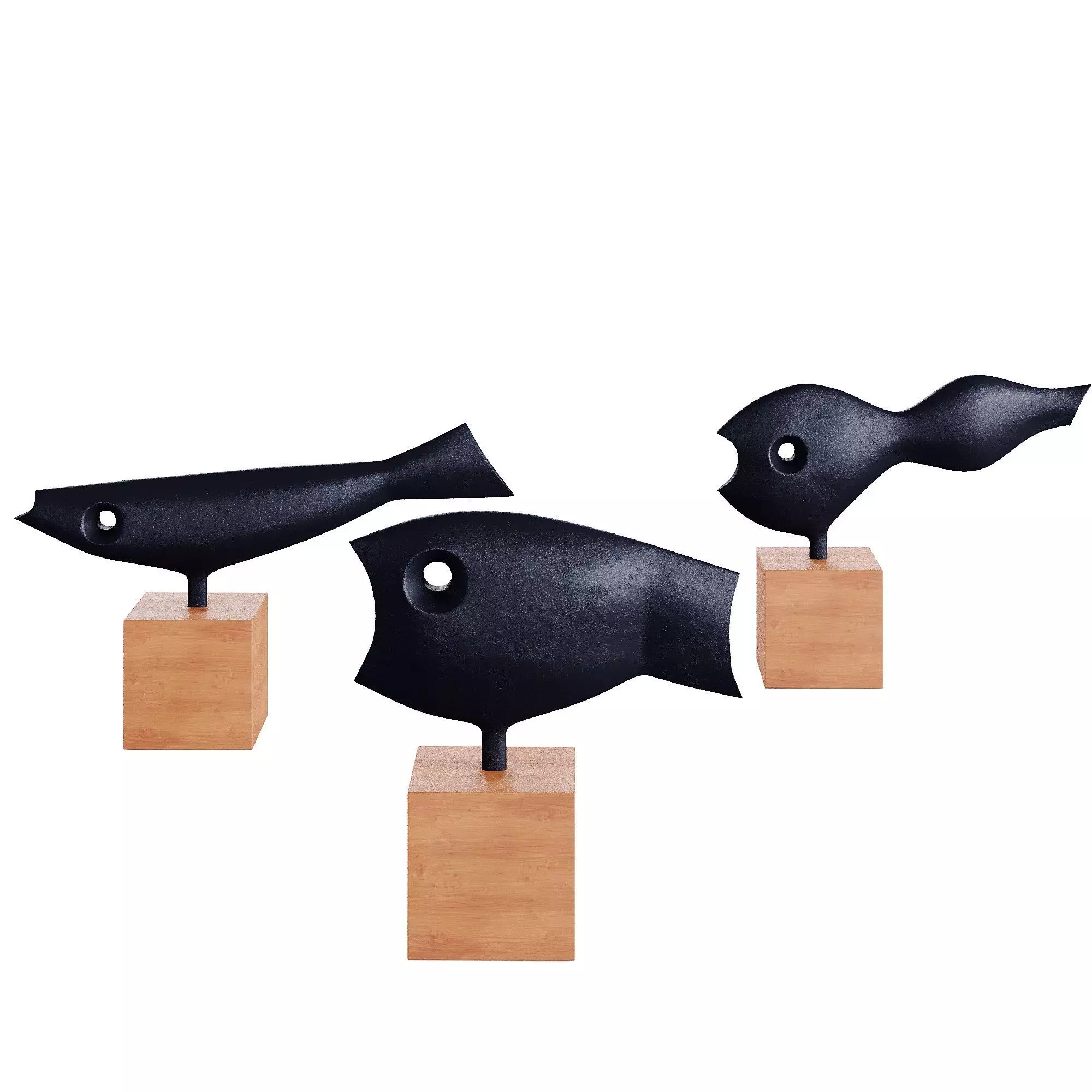 Nobuho Miya fishes Free 3D model