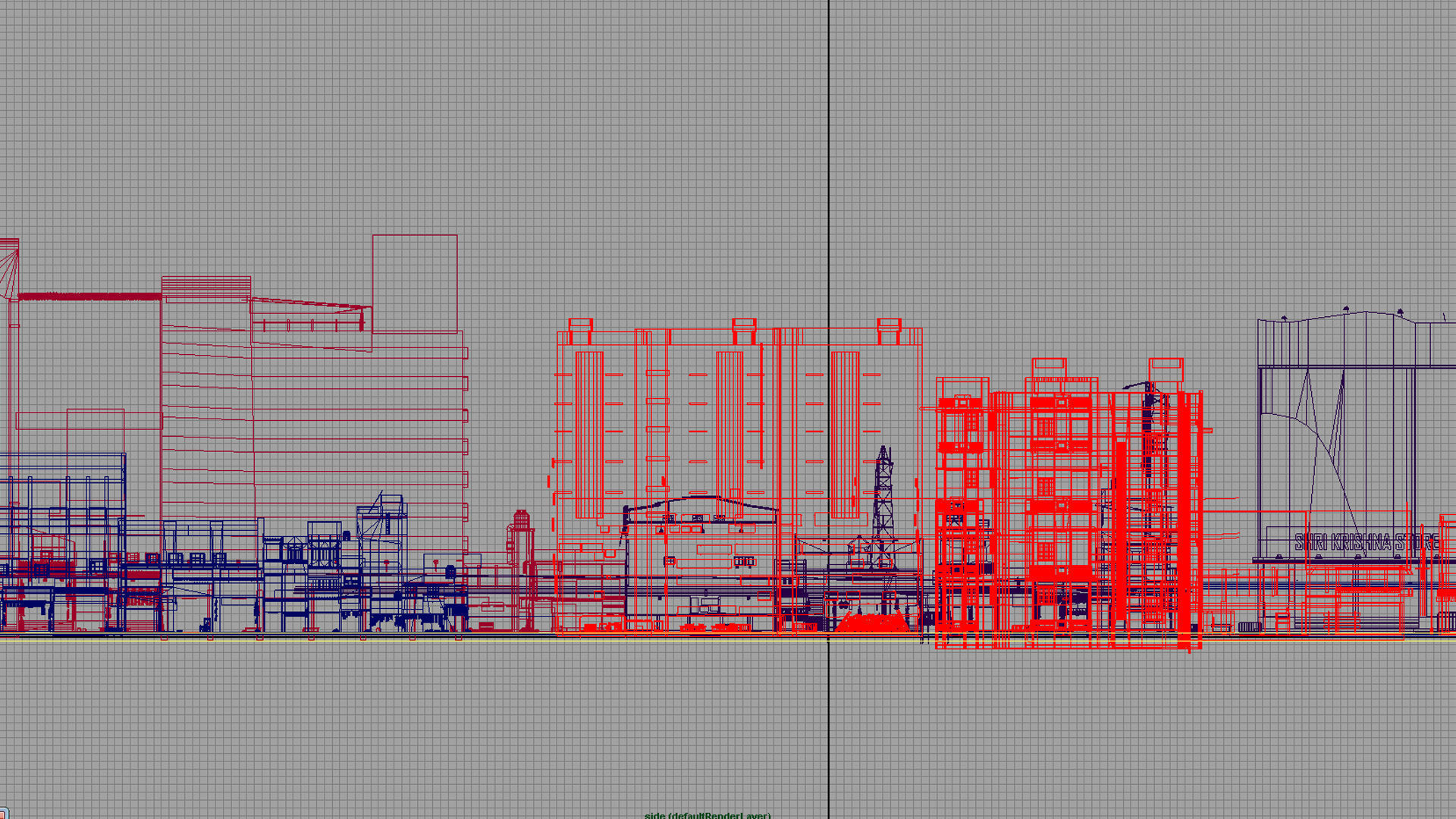 market bazaar street road 3d model 3D model_87