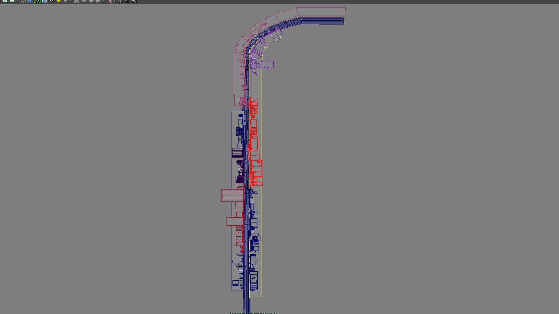 market bazaar street road 3d model 3D model_146