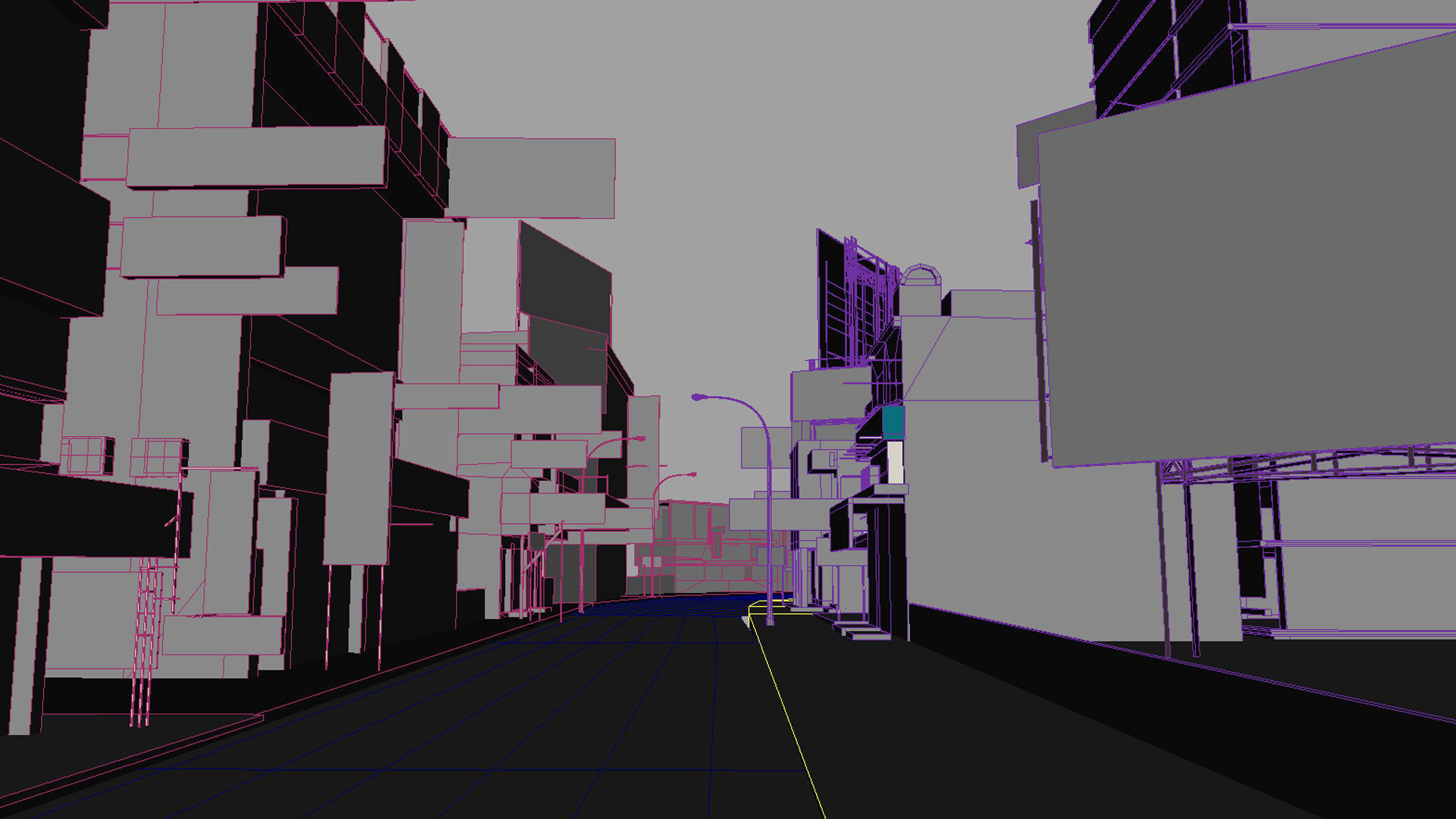 market bazaar street road 3d model 3D model_144