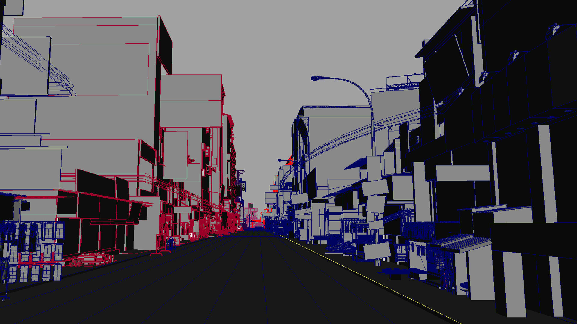 market bazaar street road 3d model 3D model_133