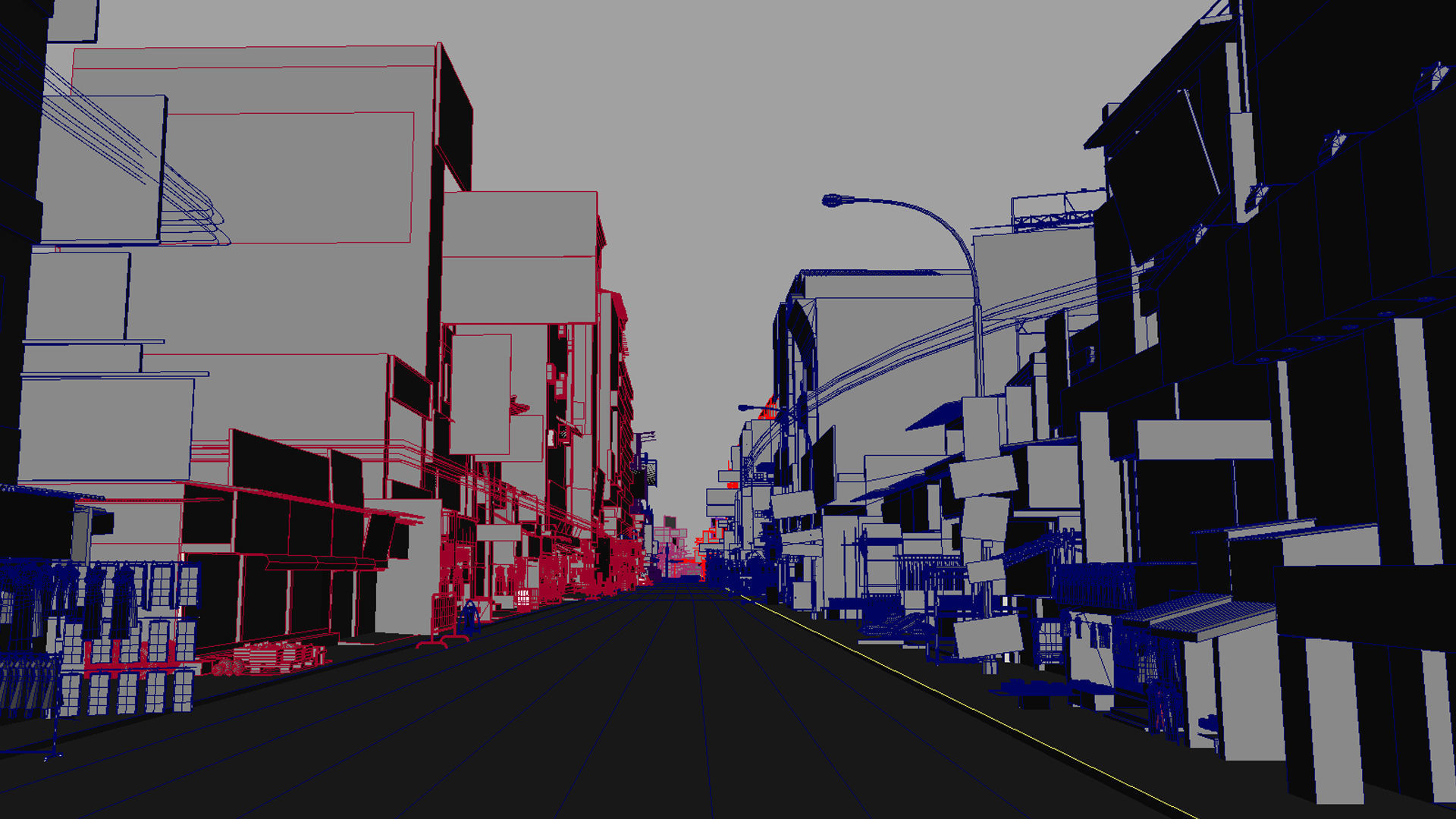 market bazaar street road 3d model 3D model_134