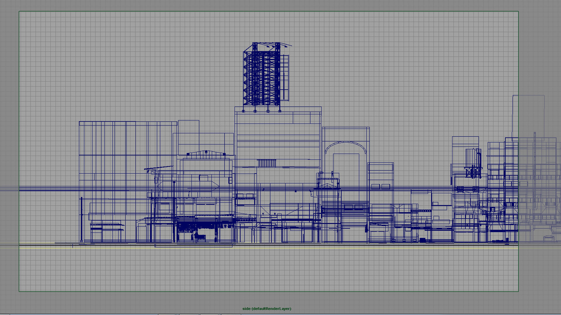 market bazaar street road 3d model 3D model_79